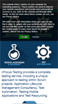 Mobile Screenshot of nfocussoftwaretesting.com